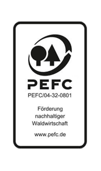 Icon für Zertifikat PEFC
